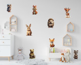 Cumpara ieftin Sticker Decorativ - Cute forest animals