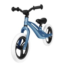Bicicleta fara pedale, Lionelo, Bart Sky Blue, Usoara, cadru din magneziu, ghidon si sa reglabile, Greutate 3 Kg, 12 inch foto