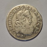 Germania Brandenburg-Prusia 6 groschen 1682 K&ouml;niqsberq argint Frederic Wilhelm