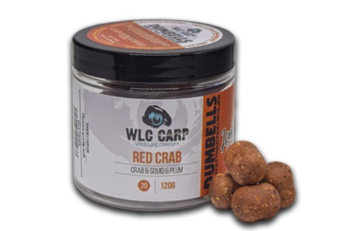 Dumbells Red Crab ( Crab &amp; Squid &amp; Plum ) 20 MM