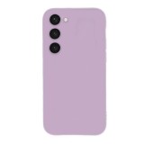 Husa compatibila cu samsung galaxy s23 plus, matte efect, camera ultra safe, htpmag, mov