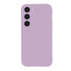 Husa compatibila cu samsung galaxy s23 plus, matte efect, camera ultra safe, htpmag, mov