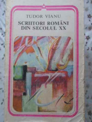 SCRIITORI ROMANI DIN SECOLUL XX-TUDOR VIANU foto