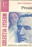 Cumpara ieftin Proza - Mihai Eminescu