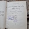 Les grands proces de lhistoire - Henri Robert tome 3