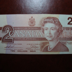 CANADA 2 DOLLARS 1986