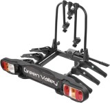 Suport pentru 3 biciclete sau 2 electrice cu prindere pe carligul de remorcare Green Valley Discovery 3