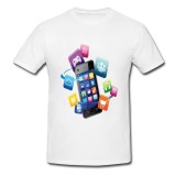 Tricou &quot; Aplicatii mobile &quot;