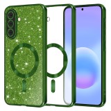 Asteroid GSM - Luxury Glitter MagSafe - Samsung Galaxy A57 5G - Deep Green