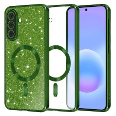 Asteroid GSM - Luxury Glitter MagSafe - Samsung Galaxy A57 5G - Deep Green