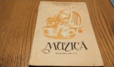 MUZICA - Manual pentru Clasa a V-a - Simona Ciurumelescu - Editura Didactica si Pedagogica, 1994, 96 p.
