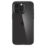 Husa Spigen Ultra Hybrid IPhone 15 Pro Max, Negru, Transparent