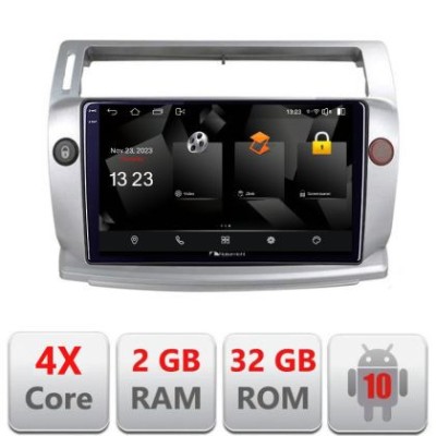 Navigatie Citroen C4 Quad Core 5230-088 Android Ecran 720P Quad Core 2+32 carplay android auto CarStore Technology foto
