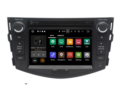 Navigatie Gps Android Toyota Rav 4 ( 2006 - 2011) , 2GB RAM + 16GB ROM , Internet , 4G , Aplicatii , Waze , Wi Fi , Usb , Bluetooth , Mirrorlink foto