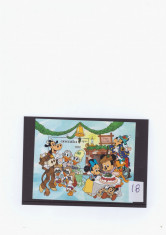 WALT DISNEY-(18)=ANGUILLA - colita Christmas in ENGLAND ** (mnh) foto