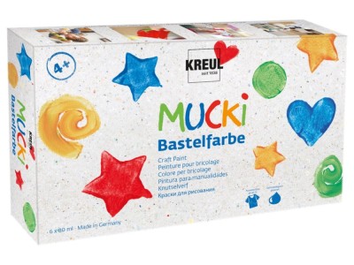 Craft paint Mucki 80 ml 6/set foto