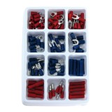Set terminale electrice Carpoint 100buc - Rosu/Albastru CAR1623500