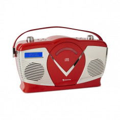 Auna RCD-70 DAB, radio retro CD, FM, DAB+, CD Player, USB, bluetooth, ro?u foto