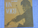 Ion voicu recital vioara disc vinyl lp muzica clasica electrecord ECE 086 VG+, VINIL