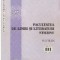 Facultatea de Limbi si Literaturi Straine - Sinteze, Anul III. Volumul IV