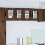 vidaXL Dulap de bucătărie Stejar &icirc;nchis 60 x 31 x 40 cm Lemn compozit 885329