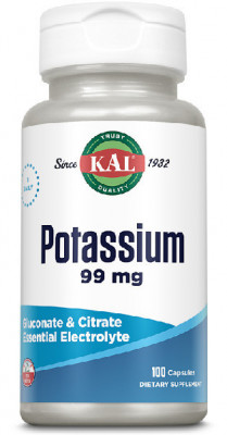 Potassium 99mg 100cps vegetale foto