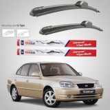 Cumpara ieftin Ștergătoare Hyundai Accent (2003&ndash;2006) Flat | Set față &ndash; TeamCar&reg;