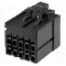 Conector semnal, 10 pini, pas 2.5mm, serie J2000, JST - J21DF-10V-KX-L