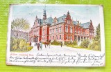 G371A-I- Carte postala litografie color circulata 1906-Nobilului Joseph Leidl Capitan KUK imperiul austriac. Pe fata Casa germana- Karlsbad Cehia.