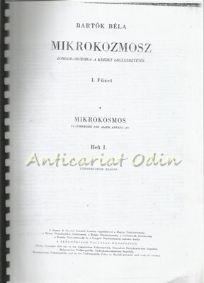Mikrokozmosz - Bartok Bela