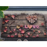 Covoras Intrare Romantic, 40x60 cm, Cauciucat