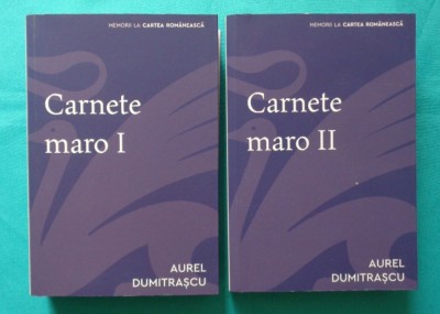 Aurel Dumitrascu &amp;ndash; Carnete maro 1 si 2 ( ambele volume ) foto