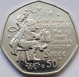 50 pence 2020 Isle of Man, Smee, Peter Pan II, km#1666
