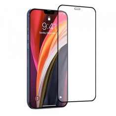 Folie Sticla iPhone 12 Mini Protectie Ecran Acoperire Completa Neagra foto