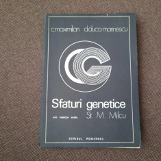 SFATURI GENETICE-C. MAXIMILIAN, D. DUCA MARINESCU