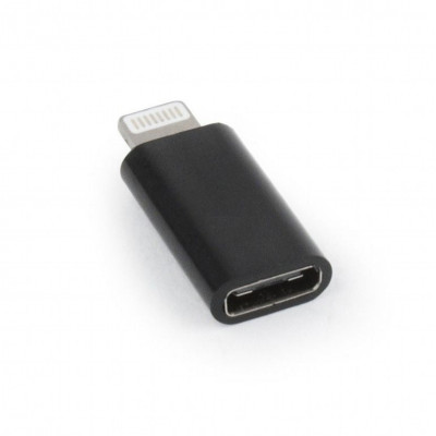 Adaptor USB- C la USB Iphone, 8 pini - Negru foto