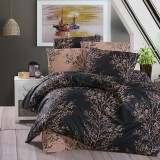 Lenjerie de pat ranforce Clasy king size (RNF_31)