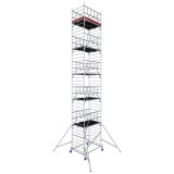 Schela mobila KRAUSE Protec XXL, 1.2 x 2m, aluminiu, inaltime lucru 12.3m, inaltime podest 10.3m