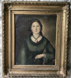 Cumpara ieftin Tablou portret de nobila din sec XVIII