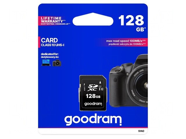 Card de Memorie SDXC 128GB Class 10 UHS-I 100MB/s