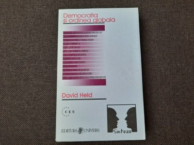 David Held - Democratia si ordinea globala foto