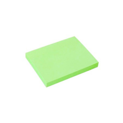 POST-IT VERDE NEON 75X100 100B PLATINET foto