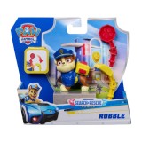 Figurina cu accesorii, Paw Patrol, Search and Rescue, Rubble, 20155504