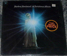 vinil Barbra Streisand ?? A Christmas Album ,colinde de Craciun VG foto