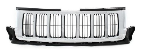 Grila radiator Jeep Grand Cherokee (Wl), 07.2010-07.2013, crom/gri, 55079377AC, 343105