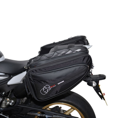 Genti laterale moto Oxford P50R, negru, 50L foto