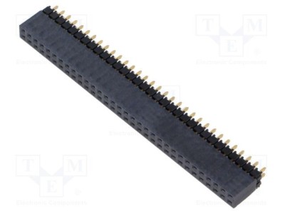 Conector şiruri pini tată 64 PIN 2,54mm aurit THT SAMTEC foto