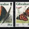 GIBRALTAR 1997 - Fluturi /serie completa MNH (Michel 6&euro;)