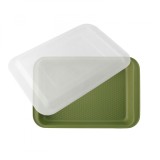 Tava de copt dreptunghiulara cu capac ZASS Gourmet, ZG-BW 05, Verde - NOU