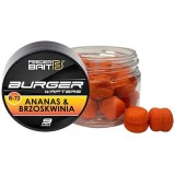 Wafter Feeder Bait Burger, Ananas &amp; Piersica, Portocaliu, 9mm, 25ml